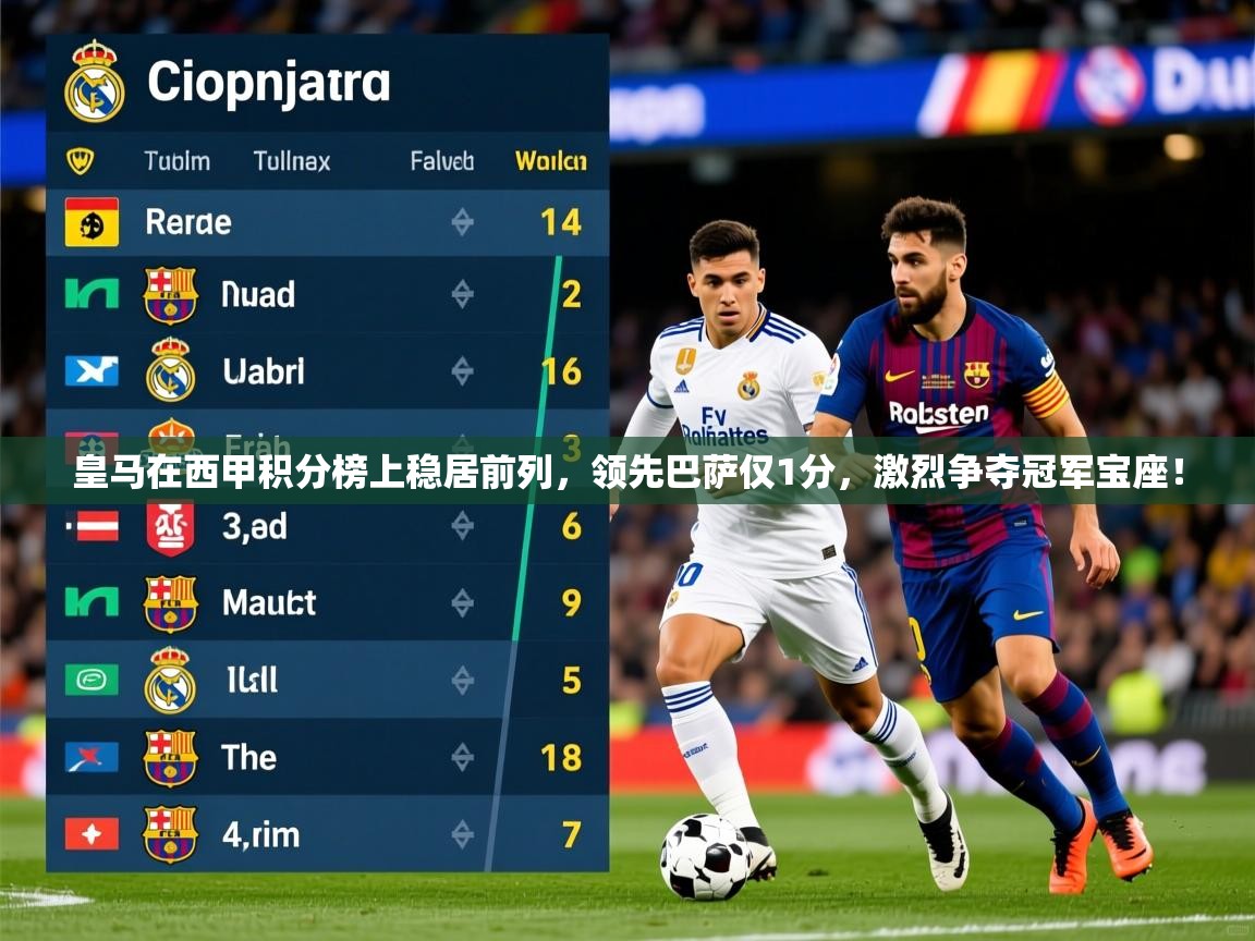 2025云开体育官网皇马在西甲积分榜上稳居前列，领先巴萨仅1分，激烈争夺冠军宝座！  第3张