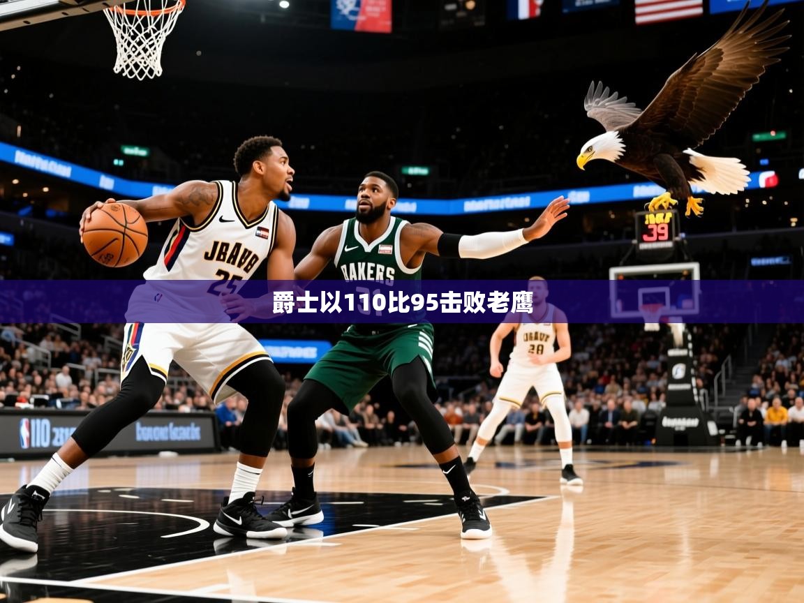 2025kaiyun体育入口爵士以110比95击败老鹰