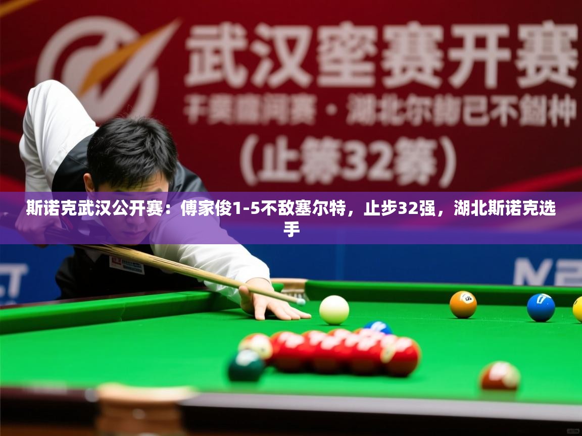 2025开运体育入口斯诺克武汉公开赛：傅家俊1-5不敌塞尔特，止步32强，湖北斯诺克选手  第2张